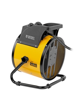 Тепловая пушка, керамический нагреватель (тепловентилятор) DHC 5-400, 230 В, 0.04/3/5 кВт Denzel