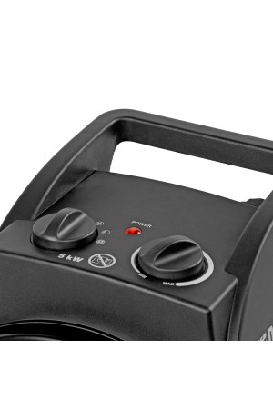 Тепловая пушка, керамический нагреватель (тепловентилятор) DHC 5-400, 230 В, 0.04/3/5 кВт Denzel