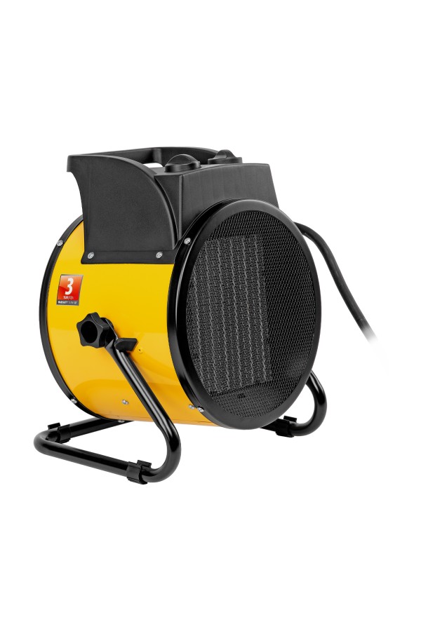 Тепловая пушка, керамический нагреватель (тепловентилятор) DHC 5-400, 230 В, 0.04/3/5 кВт Denzel