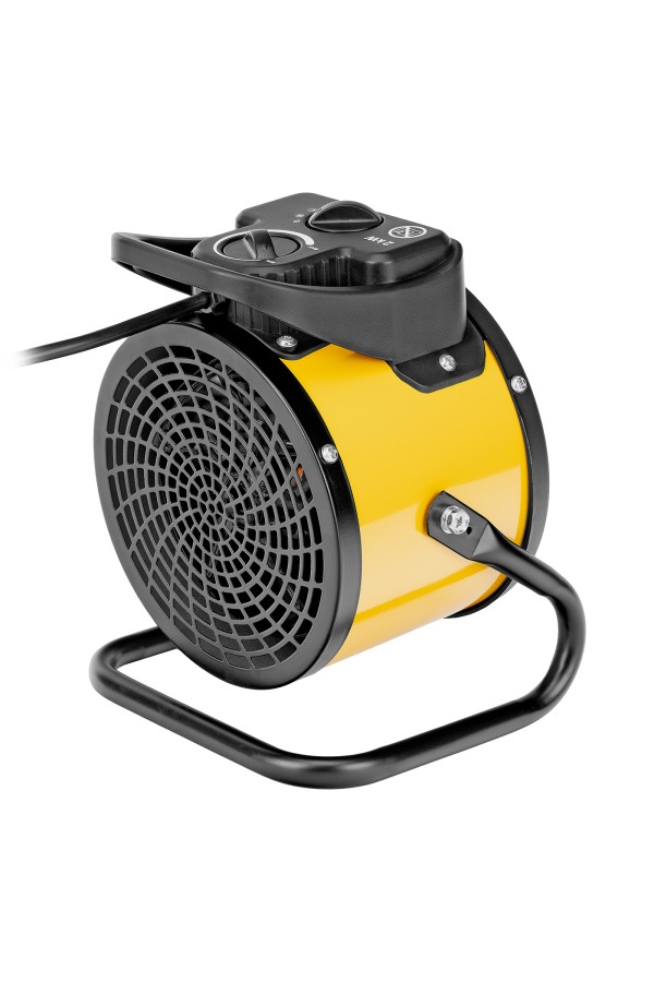 Тепловая пушка, керамический нагреватель (тепловентилятор) DHC 2-100, 230 В, 0.025/1/2 кВт Denzel