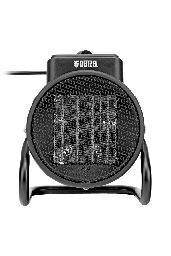 Тепловая пушка, керамический нагреватель (тепловентилятор) DHC 2-100, 230 В, 0.025/1/2 кВт Denzel