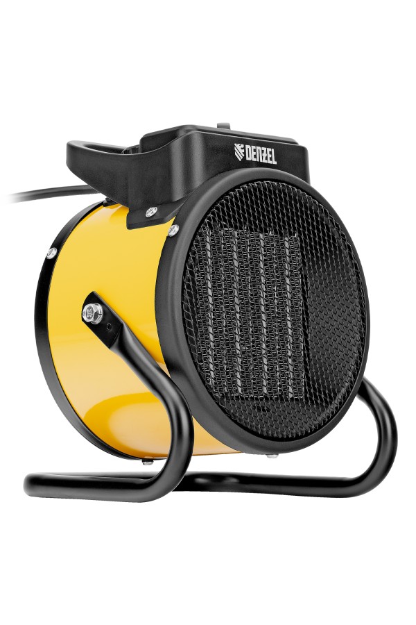 Тепловая пушка, керамический нагреватель (тепловентилятор) DHC 2-100, 230 В, 0.025/1/2 кВт Denzel