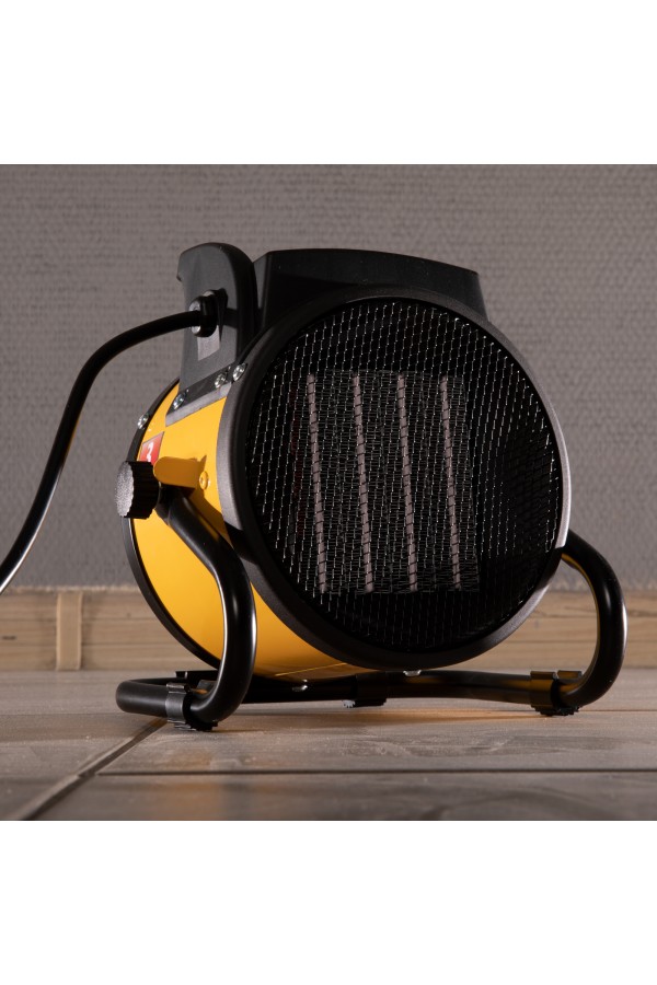 Тепловая пушка, керамический нагреватель (тепловентилятор) DHC 2-100, 230 В, 0.025/1/2 кВт Denzel