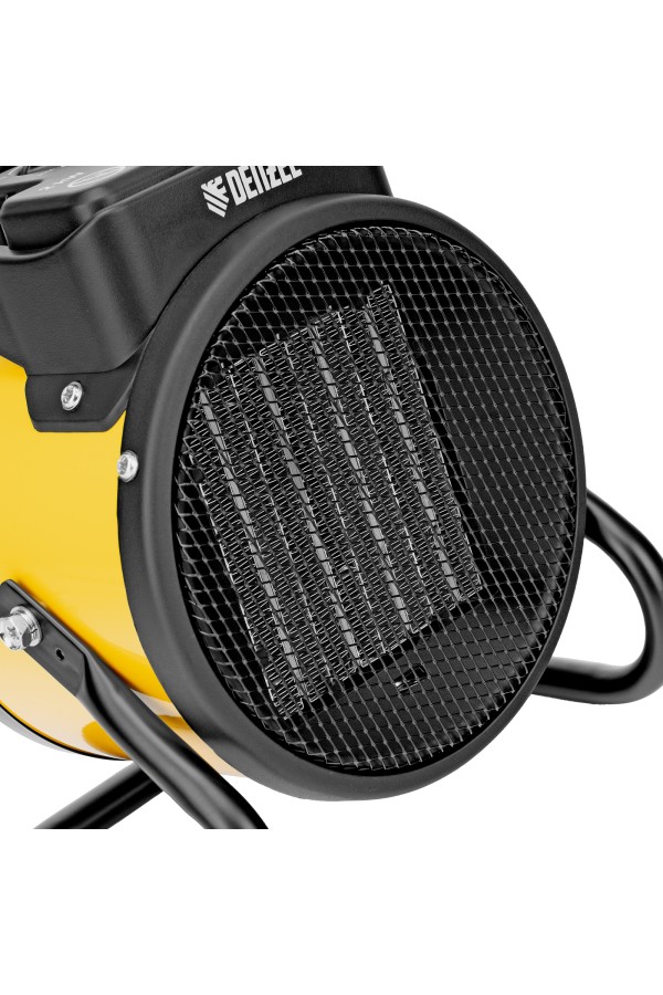 Тепловая пушка, керамический нагреватель (тепловентилятор) DHC 2-100, 230 В, 0.025/1/2 кВт Denzel