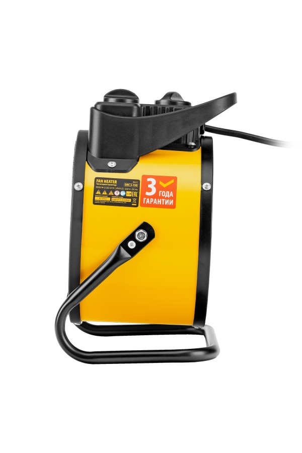 Тепловая пушка, керамический нагреватель (тепловентилятор) DHC 3-150, 230 В, 0.025/1.5/3 кВт Denzel