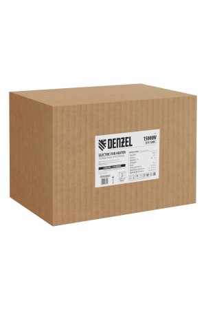 Тепловая пушка SFH-15000, 400 В, 1600 м3/ч, вентилятор 3 режима, 9000/15000 Вт Denzel