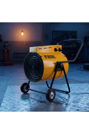 Тепловая пушка SFH-15000, 400 В, 1600 м3/ч, вентилятор 3 режима, 9000/15000 Вт Denzel