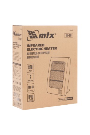 Инфракрасный обогреватель IQH-800, 230В, 800 Вт// MTX