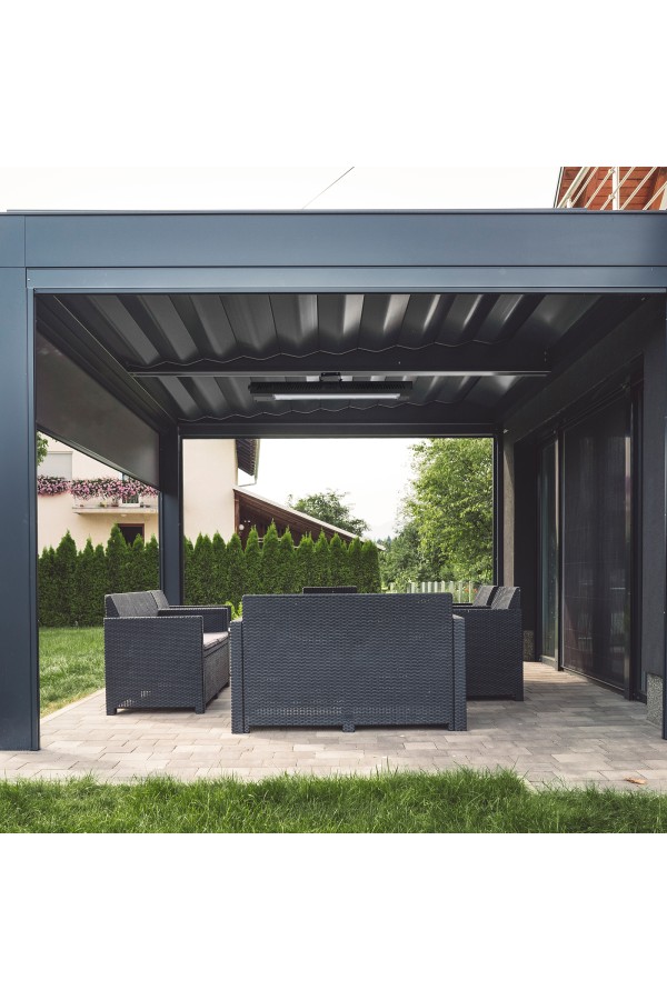 Инфракрасный обогреватель КМИ-2000, 230В, 2000 Вт, плавная регулировка мощности MTX