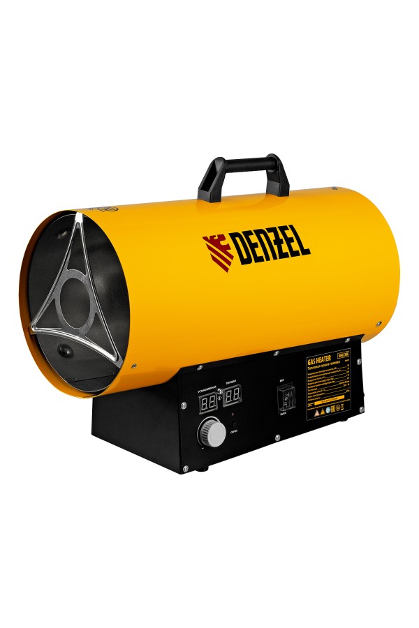Газовая тепловая пушка GHG-30i, 30 кВт, цифровой термостат, пропан-бутан Denzel
