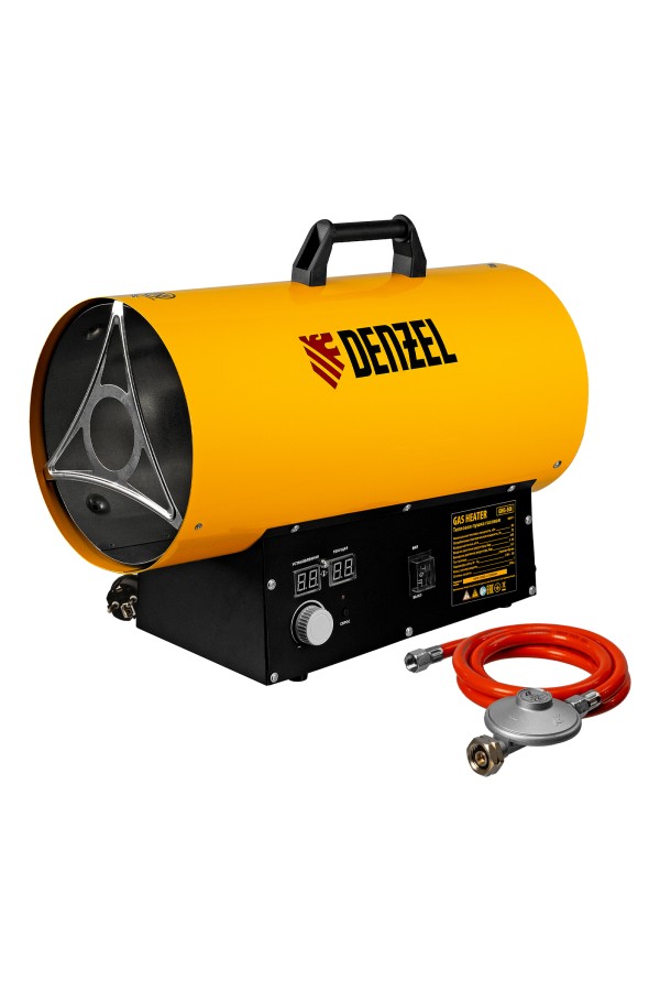 Газовая тепловая пушка GHG-30i, 30 кВт, цифровой термостат, пропан-бутан Denzel