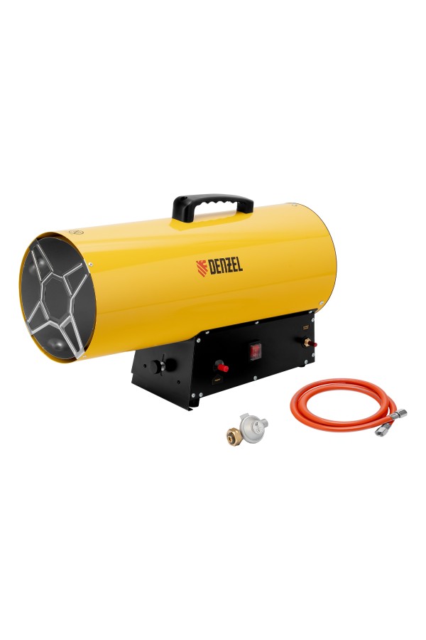 Газовая тепловая пушка GHG-50, 50 кВт, 1400 м3/ч, пропан-бутан Denzel