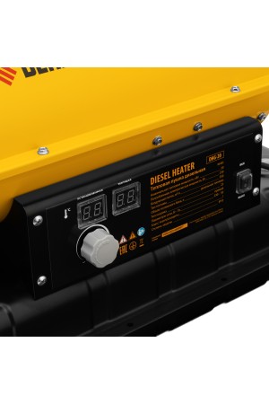 Дизельная тепловая пушка DHG-20, 20 кВт, 500 м3/ч, прямой нагрев Denzel