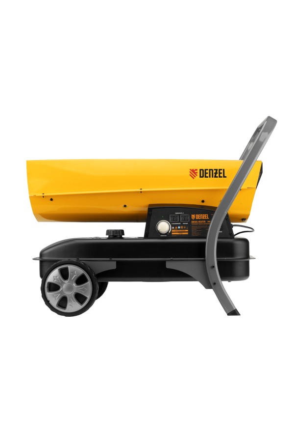 Дизельная тепловая пушка DHG-45i, 45 кВт, 1000 м3/ч, прямой нагрев, электронный термостат Denzel