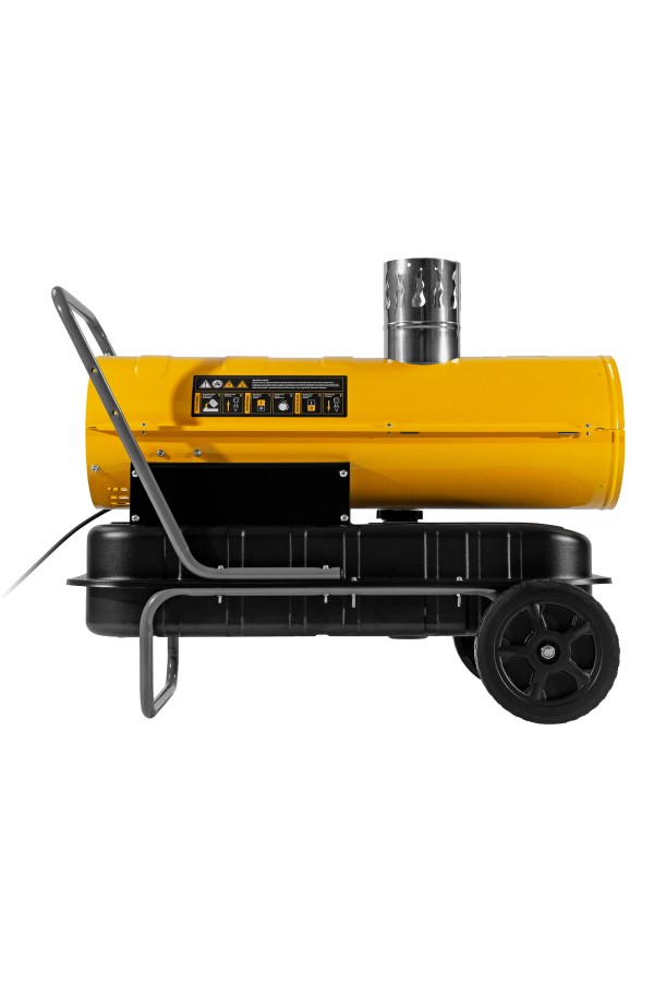 Дизельная тепловая пушка NHG-20i, 20 кВт, 600 м3/ч, непрямой нагрев, цифровой термостат Denzel