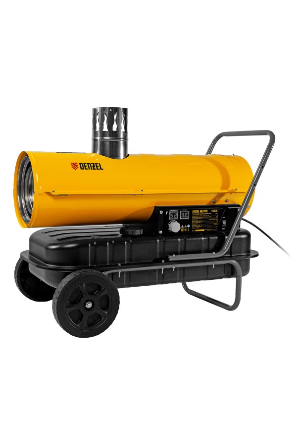 Дизельная тепловая пушка NHG-20i, 20 кВт, 600 м3/ч, непрямой нагрев, цифровой термостат Denzel