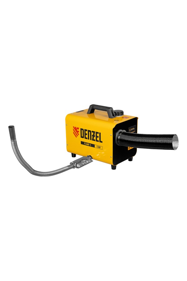 Дизельная тепловая портативная пушка  Flame-5, 5кВт, 300м3/ч, непр.наг., циф. терм. Denzel