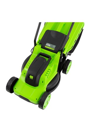 Газонокосилка электрическая L1200, 1200 Вт, ширина 32 см, 3 уровня, пластиковый травосборник 30 л. Сибртех