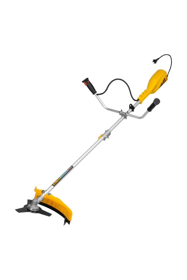 Триммер электрический TE-1400, 1400 Вт, 420 мм, катушка + диск, разборная штанга Denzel