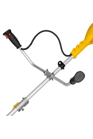 Триммер электрический TE-1400, 1400 Вт, 420 мм, катушка + диск, разборная штанга Denzel