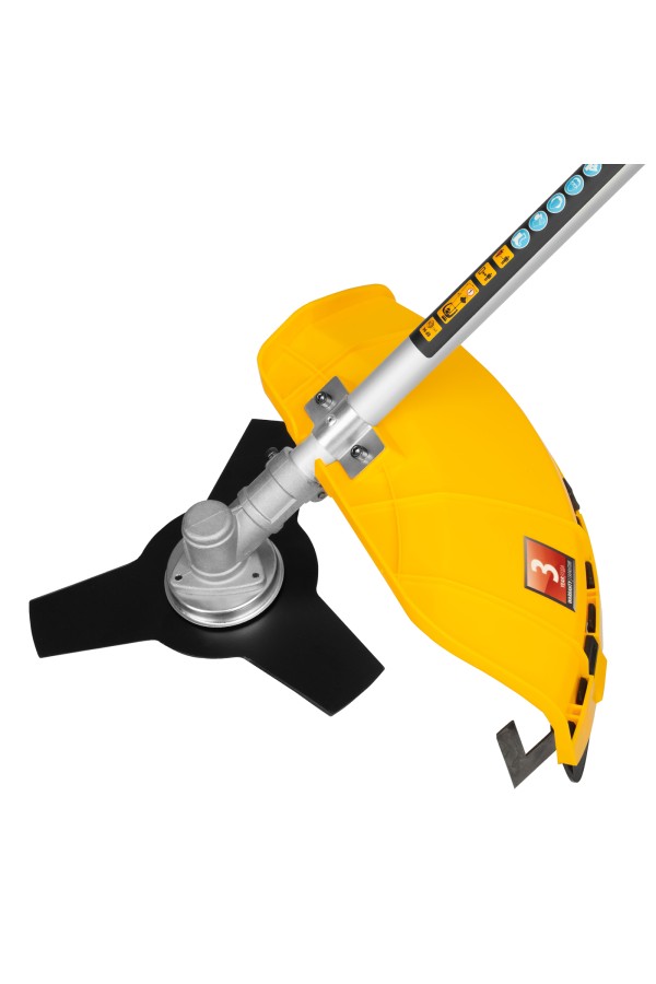 Триммер электрический TE-1400, 1400 Вт, 420 мм, катушка + диск, разборная штанга Denzel