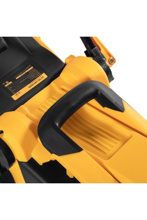 Газонокосилка электрическая GM-1200, 1200 Вт, ширина 32 см, 3 уровня, травосборник 25 л. Denzel