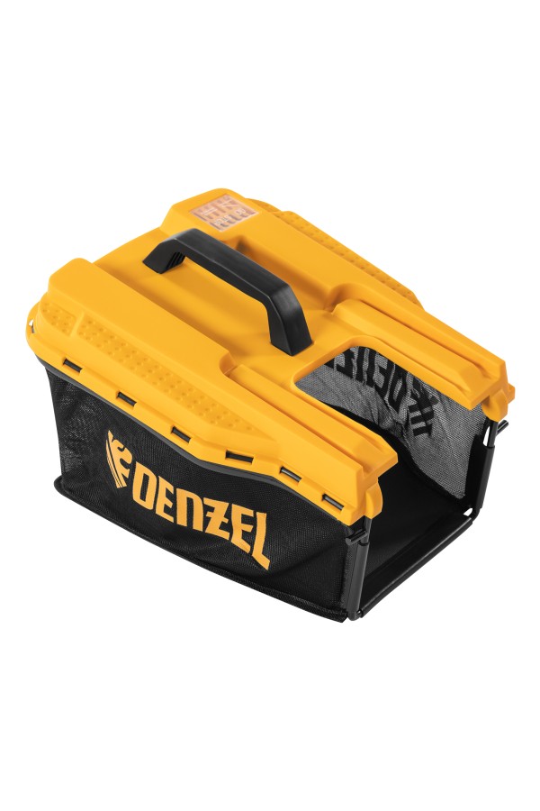 Газонокосилка электрическая GM-1200, 1200 Вт, ширина 32 см, 3 уровня, травосборник 25 л. Denzel