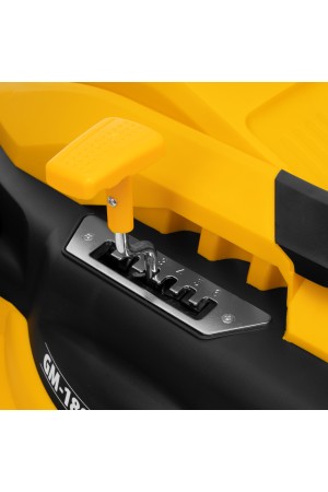 Газонокосилка электрическая GM-1800, 1800 Вт, шир. 38 см, 6 уров., травосб. 40 л.// Denzel