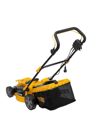 Газонокосилка электрическая GM-1800, 1800 Вт, шир. 38 см, 6 уров., травосб. 40 л.// Denzel