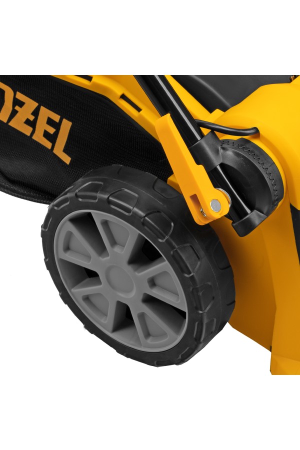 Газонокосилка электрическая GM-1800, 1800 Вт, шир. 38 см, 6 уров., травосб. 40 л. Denzel