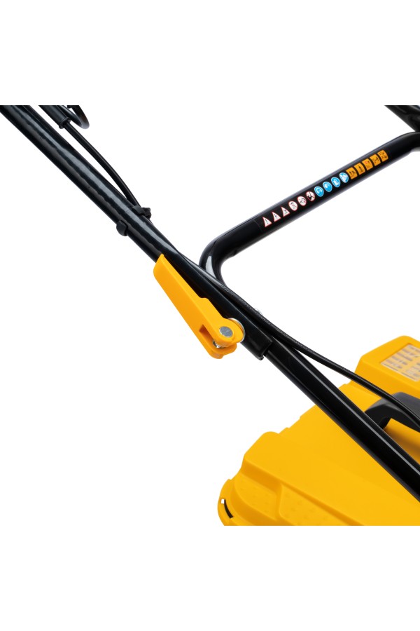 Газонокосилка электрическая GM-1800, 1800 Вт, шир. 38 см, 6 уров., травосб. 40 л. Denzel