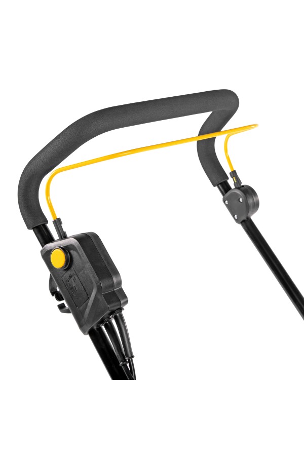 Газонокосилка электрическая GM-2000, 2000 Вт, ширина 43 см, 6 уровней, травосборник 45 л. Denzel