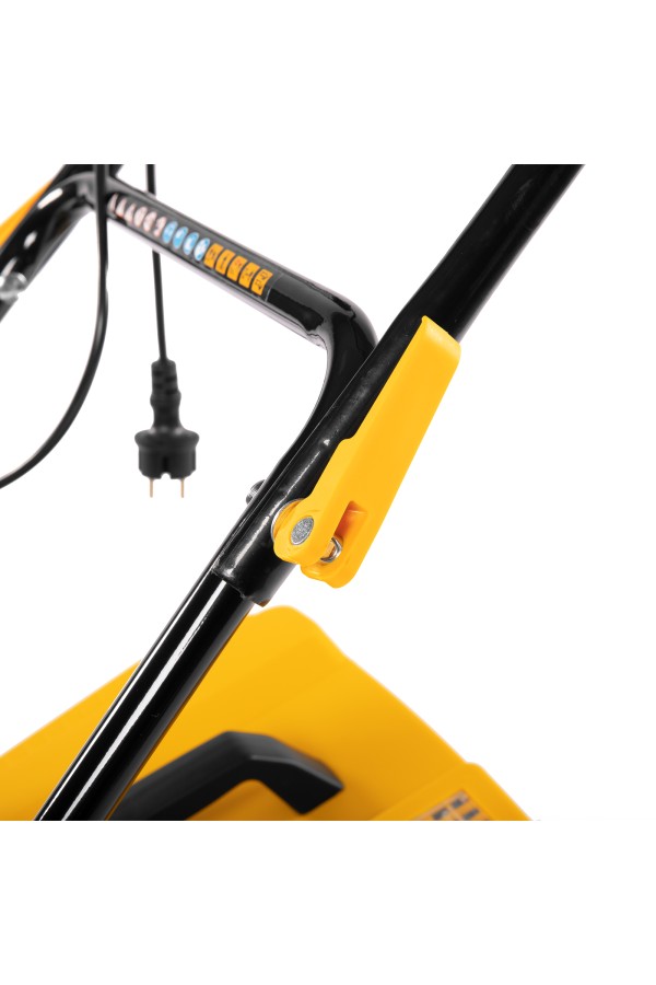 Газонокосилка электрическая GM-2000, 2000 Вт, ширина 43 см, 6 уровней, травосборник 45 л. Denzel