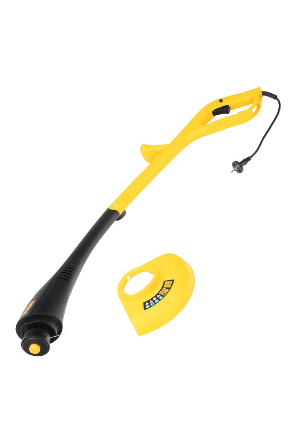 Триммер электрический TE-350, 350 Вт, 260 мм, катушка полуавтомат Denzel