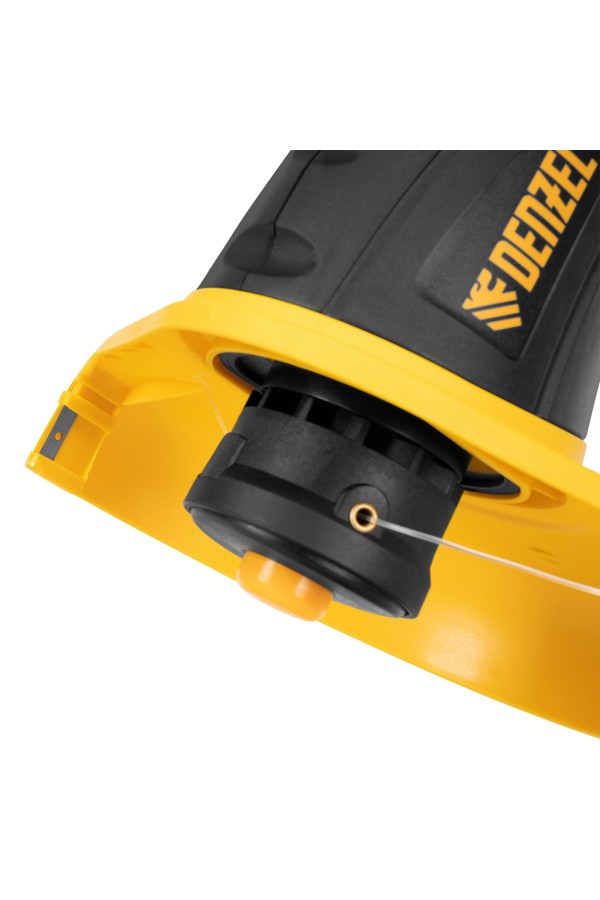 Триммер электрический TE-350, 350 Вт, 260 мм, катушка полуавтомат Denzel