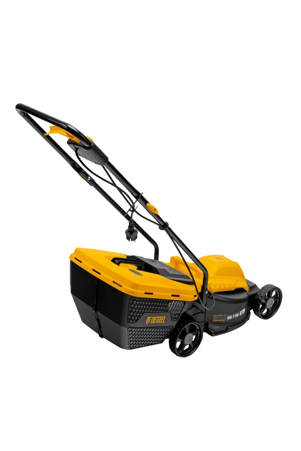 Газонокосилка электрическая GM-1100, 1100 Вт, шир. 32 см, 3 уров., травосб. 30 л Denzel
