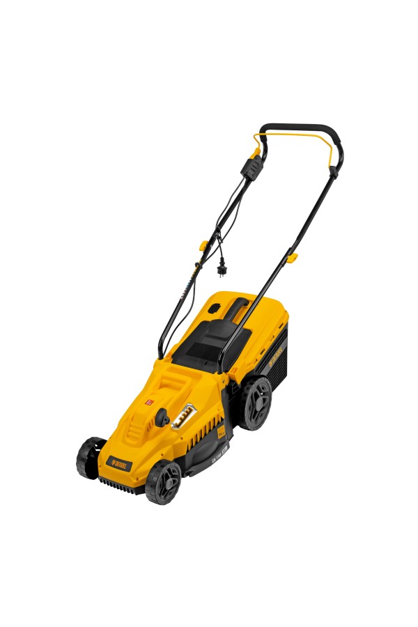 Газонокосилка электрическая GM-1300, 1300 Вт, шир. 32 см, 5 уров., травосб. 35 л Denzel