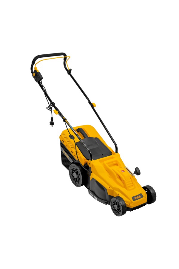 Газонокосилка электрическая GM-1300, 1300 Вт, шир. 32 см, 5 уров., травосб. 35 л Denzel