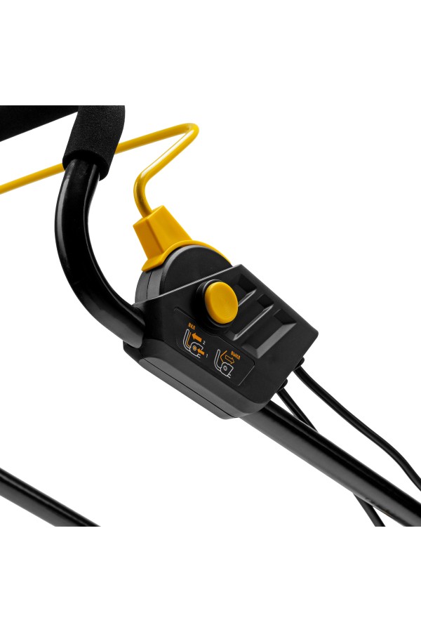 Газонокосилка электрическая GM-1300, 1300 Вт, шир. 32 см, 5 уров., травосб. 35 л Denzel