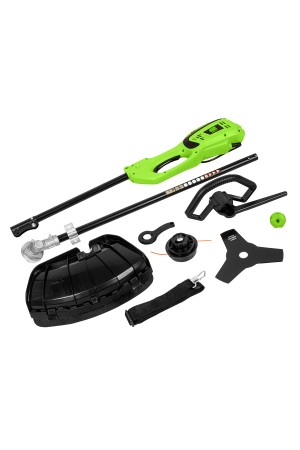 Триммер электрический ЭК-1200, 1200 Вт, 380 мм, разборная штанга, катушка, диск Сибртех