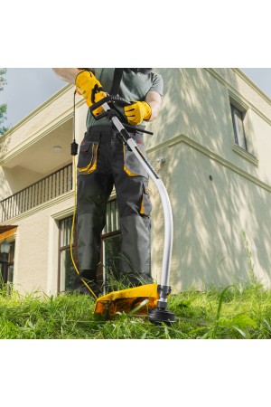 Триммер электрический TE-1100, 1100 Вт, 380 мм, катушка, разборная штанга// Denzel