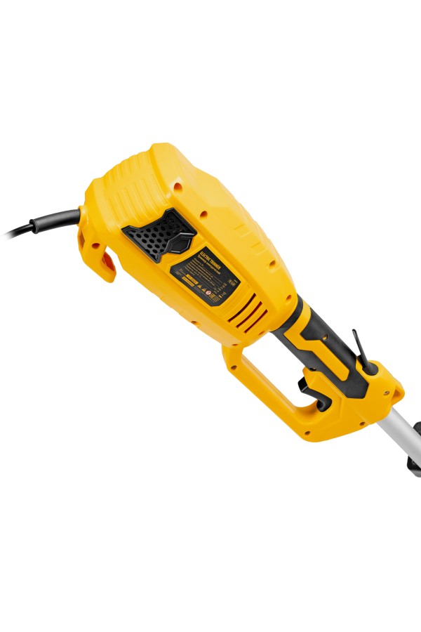 Триммер электрический TE-1220, 1200 Вт, 380 мм, катушка, диск, разборная штанга Denzel