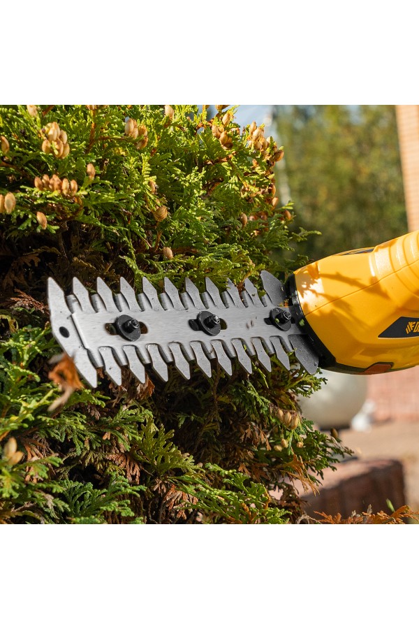 Ножницы-кусторез с телескопической штангой аккумуляторные G801E с акк. 7.2В Li-Ion 1.5 Ач Denzel