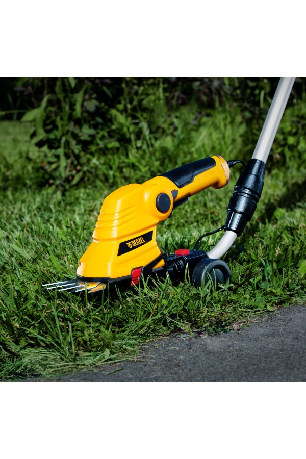 Ножницы-кусторез с телескопической штангой аккумуляторные G801E с акк. 7.2В Li-Ion 1.5 Ач Denzel