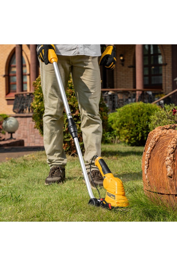 Ножницы-кусторез с телескопической штангой аккумуляторные G801E с акк. 7.2В Li-Ion 1.5 Ач Denzel