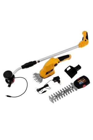 Ножницы-кусторез с телескопической штангой аккумуляторные G801E с акк. 7.2В Li-Ion 1.5 Ач Denzel