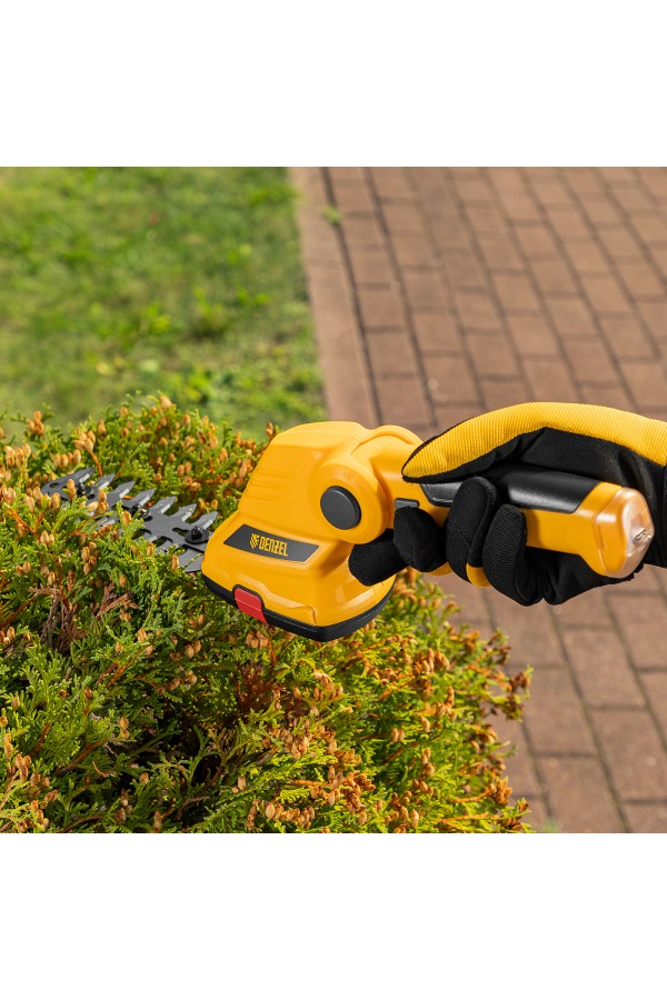 Ножницы-кусторез аккумуляторные G411 с акк. 3.6В Li-Ion 1.5 Ач Denzel