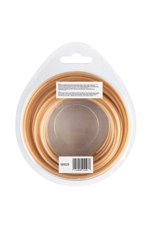 Леска для триммера армированная алюминием круглая, 2,0мм х 15м, блистер ALUFLEX// Denzel