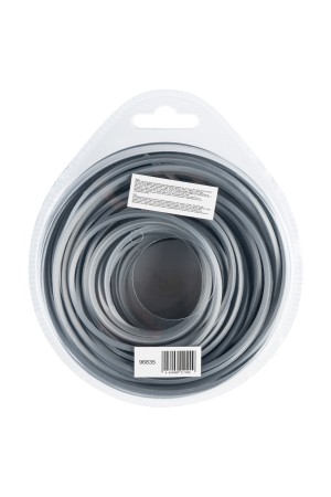 Леска для триммера армированная алюминием квадратная, 2,7мм х 15м, блистер ALUFLEX// Denzel