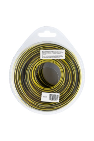 Леска для триммера двухкомпонентная квадратная, 3,0мм х 12м, блистер SkyCutter// Denzel